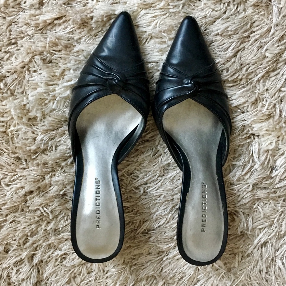 Black Kitten Heels